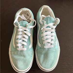 Kids Classic Blue and White Sneakers